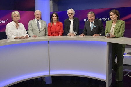 Talkshow 'maischberger' in Berlin