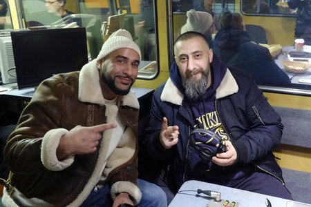 Interview im RadioEins-Bus, Berlinale 2016
