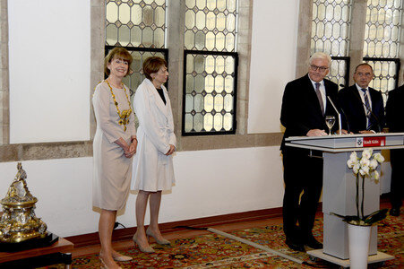 Frank-Walter Steinmeier zu Besuch in Köln