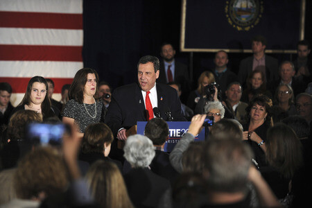 Wahlkampfrede von Chris Christie in Nashua