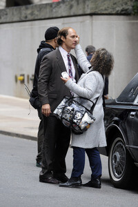 Am Filmset von 'Gold' in New York