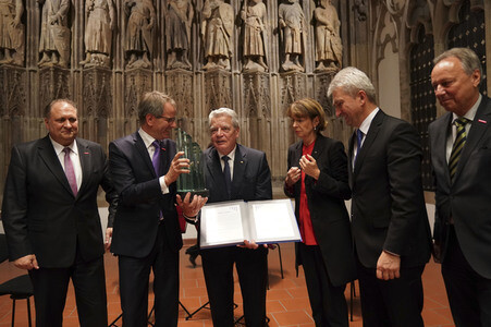 Verleihung Europäischer Handwerkspreis 2018 an Joachim Gauck in Köln