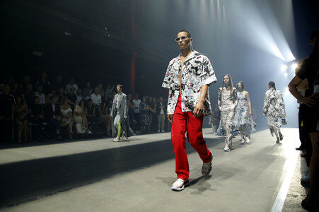 Hugo Fashion Show auf der Berlin Fashion Week Spring/Summer 2019