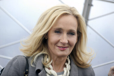 J.K. Rowling beleuchtet das Empire State Building, New York
