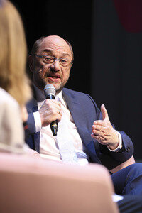 Martin Schulz zu Gast bei 'BRIGITTE Live' in Berlin