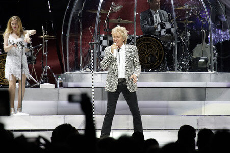 Konzert von Rod Stewart in Berlin