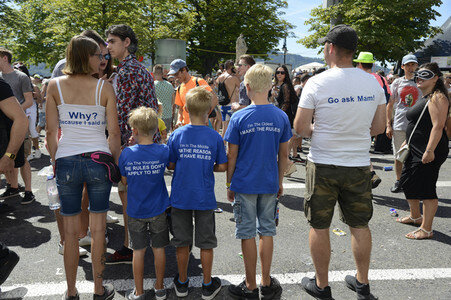 Street Parade 2018 in Zürich