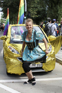 Parade zum Christopher Street Day 2016 in Hamburg