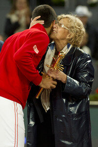 Tennis Match Novak Djokovic vs Andy Murray in Madrid