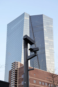 Die Europäische Zentralbank in Frankfurt