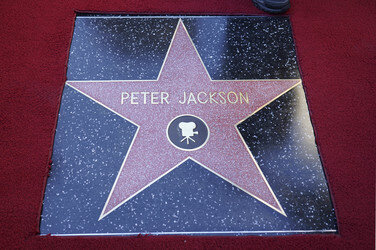 Peter Jackson erhält einen Stern auf dem Hollywood Walk of Fame, Los Angeles