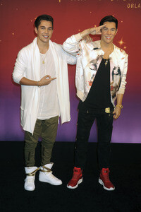 Präsentation der Austin Mahone Wachsfigur in New York