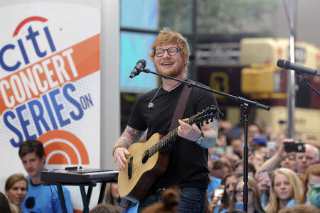 Konzert von Ed Sheeran in New York