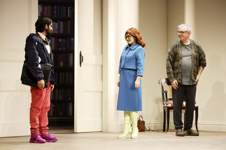 Theaterprobe 'Sophia oder Das Ende der Humanisten' in Berlin