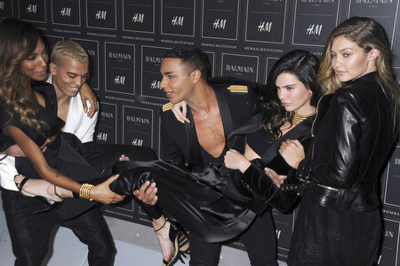 Balmain x H&M Collection Show In New York