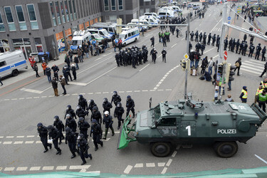 Demonstration 'Hooligans gegen Salafisten', Hannover