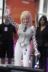 Dolly Parton bei der NBC-Show 'Today', New York