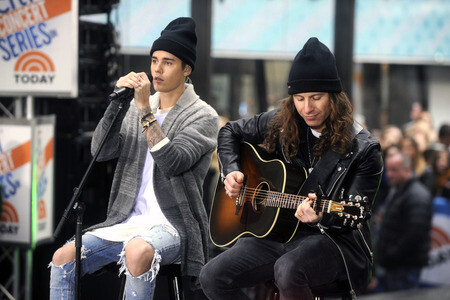 Justin Bieber in der NBC-Show 'Today' in New York