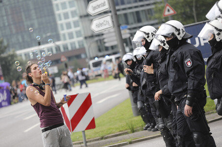 Demonstration 'Bildungsstreik - Jugend gegen G20' in Hamburg