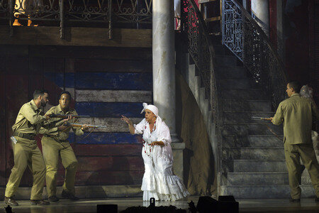 Musicalpremiere 'Carmen la Cubana' in Berlin