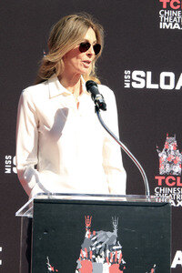 Hand and Footprint Ceremony mit Jassica Chastain in Los Angeles