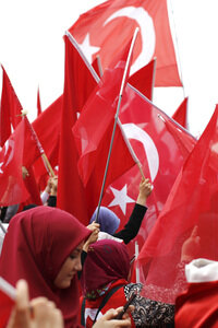 Erdogan-Demo in Köln