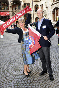 Meisterfeier 2017 des FC Bayern München