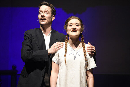 Theaterprobe 'Der Hauptmann von Köpenick' in Berlin