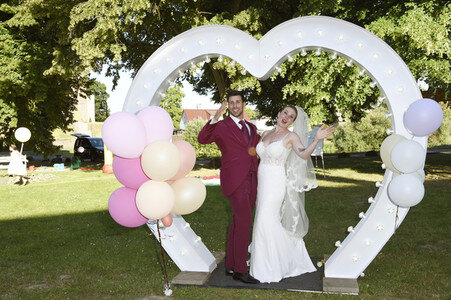 Hochzeit von Leonard Freier und Caona Maron in Wulkow