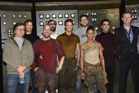 Dreharbeiten zu 'Iron Sky: The Coming Race' in Lint
