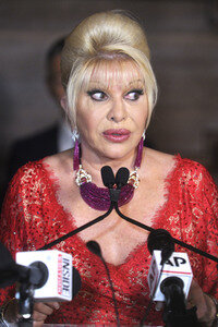 Pressekonferenz mit Ivana Trump in New York