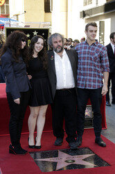 Peter Jackson erhält einen Stern auf dem Hollywood Walk of Fame, Los Angeles