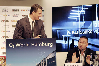 Pressekonferenz zum WM Boxkampf Klitschko vs. Pulev, Hamburg