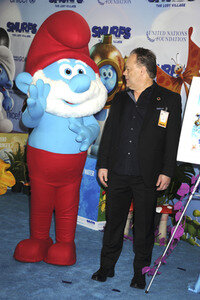 Präsentation der 'Small Smurfs Big Goal' Kampagne in New York