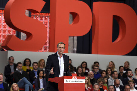 Außerordentlicher Bundesparteitag 2017 der SPD in Berlin