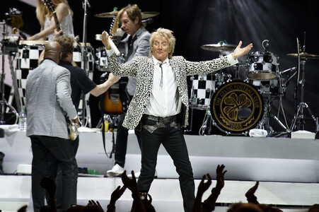 Konzert von Rod Stewart in Berlin
