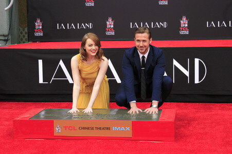 Hand and Footprint Ceremony mit Emma Stone und Ryan Gossling in Los Angeles