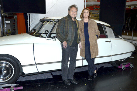 Fototermin am Set des ARD-Films 'Almuth und Rita' in München