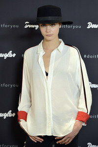 Photocall mit Cara Delevingne in Berlin