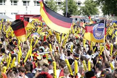 WM-Fanmeile vor dem Spiel Deutschland gegen Portugal, Berlin