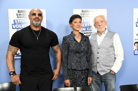 Pressekonferenz zur Friedenskundgebung am 13. September in Berlin