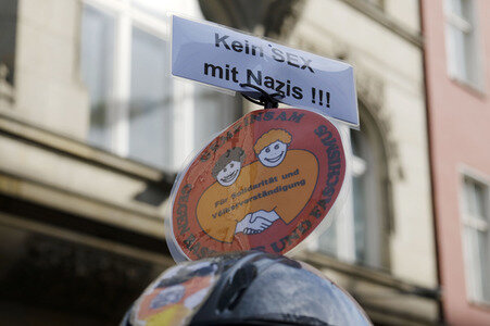 Demonstration 'Solidarität statt rechter Hetze' in Berlin