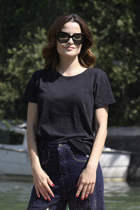 Ankunft von Giulia Elettra Gorietti am Hotel Excelsior, Internationale Filmfestspiele von Venedig 2025