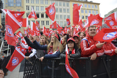 Meisterfeier des FC Bayern München