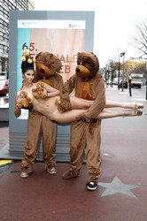 Berlinale Photoshooting mit Micaela Schäfer, Berlin