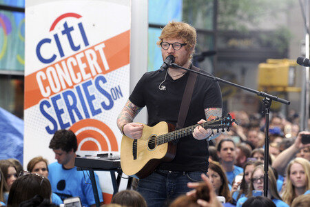 Konzert von Ed Sheeran in New York