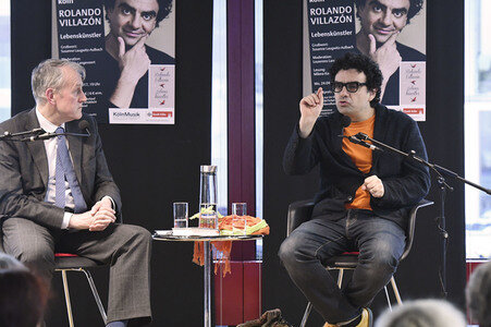 Buchpräsentation 'Lebenskünstler' von Rolando Villazon in Köln