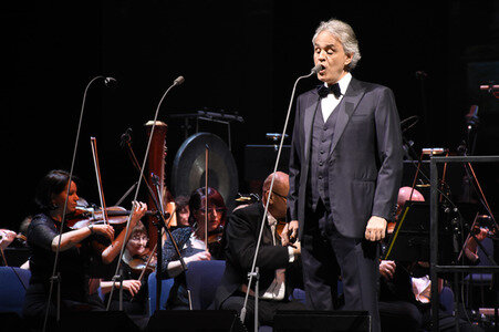 Konzert von Andrea Bocelli in München