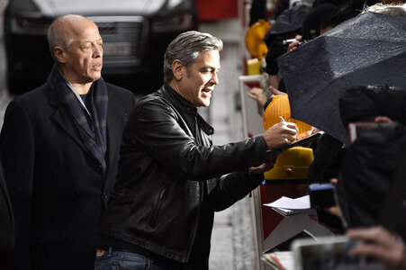 Ankunft zur 'Hail, Caesar!' Pressekonferenz, Berlinale 2016