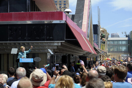 Hillary Clinton in Atlantic City